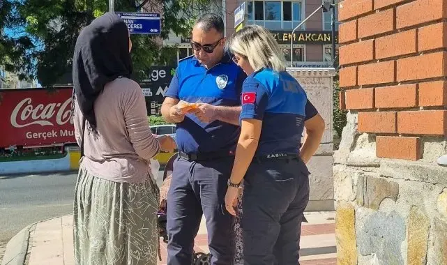 Efeler'de dilenci operasyonu
