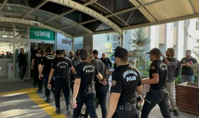 Aksaray merkezli 17 ildeki "Narkoçelik-41" operasyonunda 159 kişiden 40'ı adliyede
