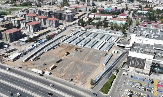 Kahramanmaraş'ın imar ve inşaası devam ediyor