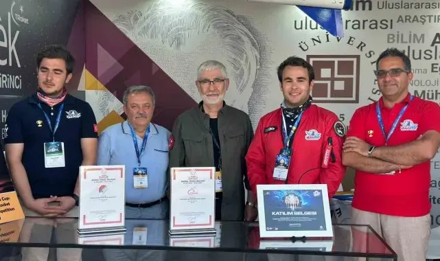 TROKET takımı Teknofest'te ilgi odağı oldu