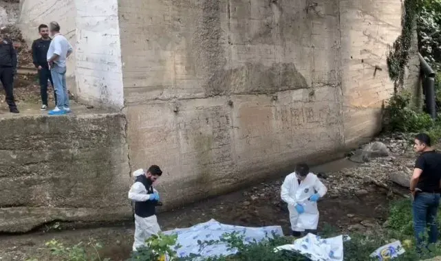 Bursa'da dere içinde sır ölüm