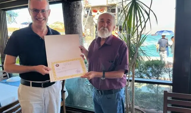 Kaymakam Ertaş'tan teşekkür belgesi