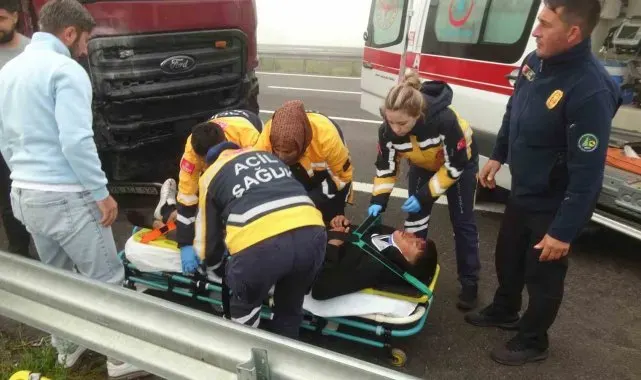 Sisten görmedi, lüks cip metrelerce sürüklendi: 3 yaralı