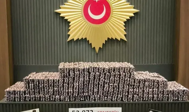 Tekirdağ'da 53 bin 872 adet sentetik ecza ele geçirildi