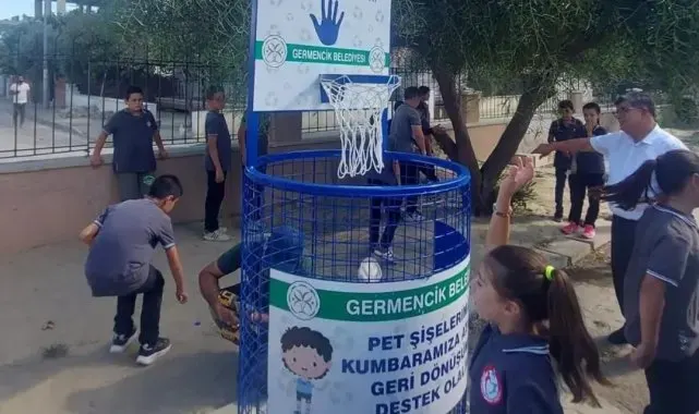 Germencik'te çocuklar atık yönetimini öğreniyor