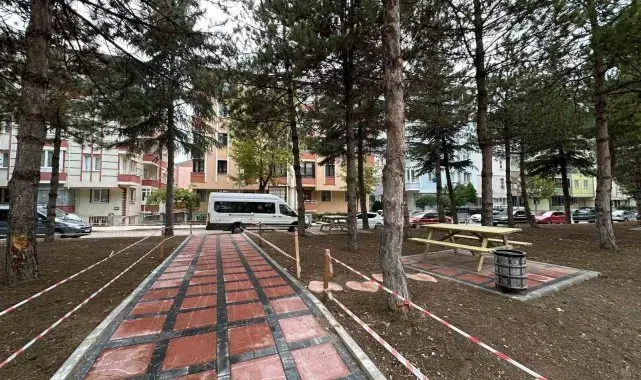 Belediye Varinli Caddesi'nde çevre düzenlemesi yaptı