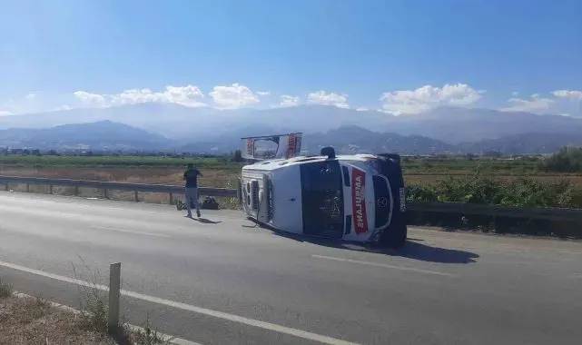 Manisa'da yürekleri ağza getiren kaza kamerada