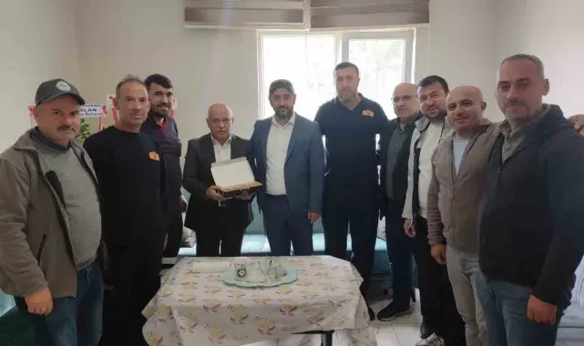 Başkan yardımcısı Yelkuvan itfaiye amirliğini ziyaret etti