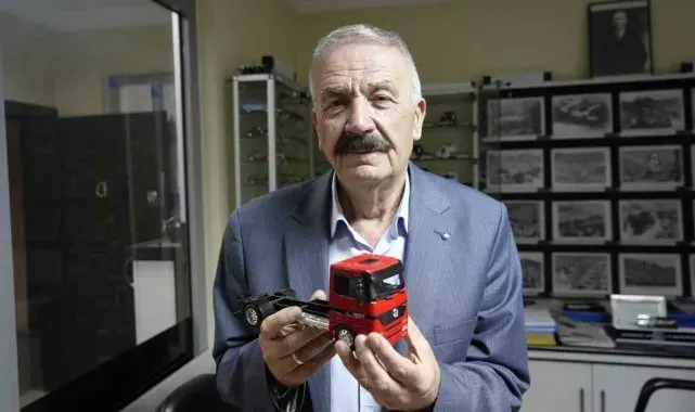 Bir oyuncak kamyonla başladı, yüzlerce araçlık koleksiyon sahibi oldu