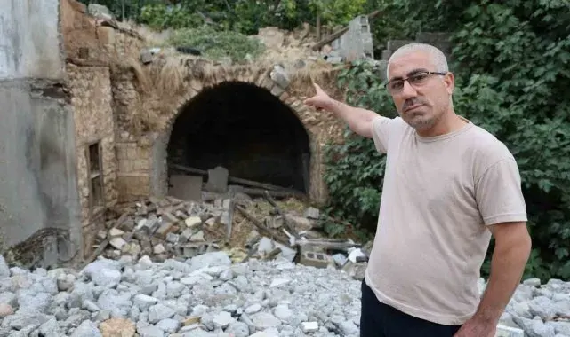 Enkaz altından tarih çıktı
