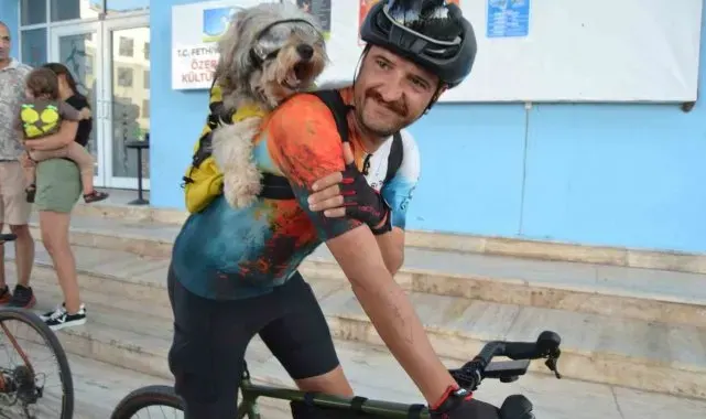 Enkazdan kurtarılan "Oscar", Fethiye'de maceralara doymuyor