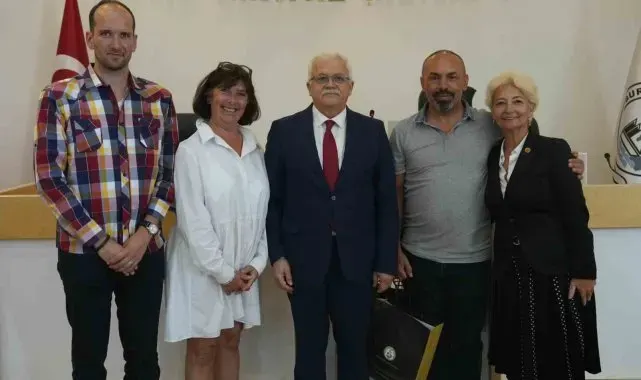 Burhaniye de Kardeş Şehir ziyareti