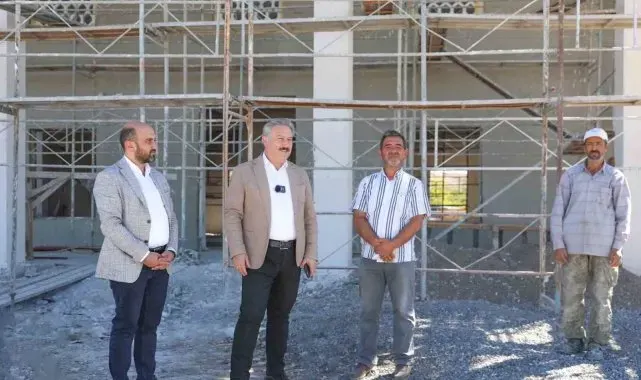 Yunus Emre Cami çalışmalarında sona geliniyor