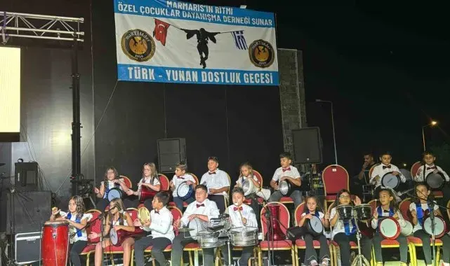 Marmaris'in özel çocuklarından özel konser