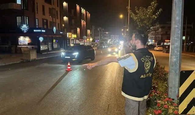 Düzce'de aranan 46 kişi yakalandı