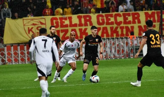 Trendyol Süper Lig: Kayserispor: 0 - Beşiktaş: 0
