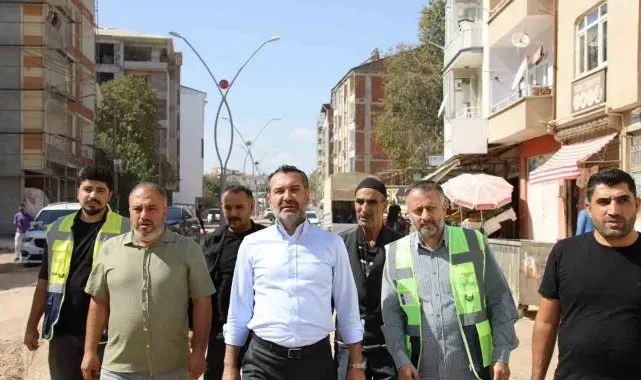 Başkan Şerifoğulları, saha incelemelerini sürdürüyor