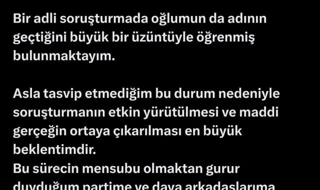 AK Parti Adana Milletvekili Zenbilci partisinden istifa etti