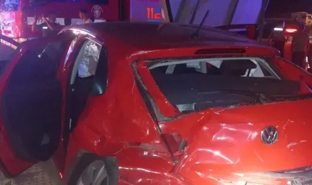 Susurluk'ta trafik kazası: 1 yaralı