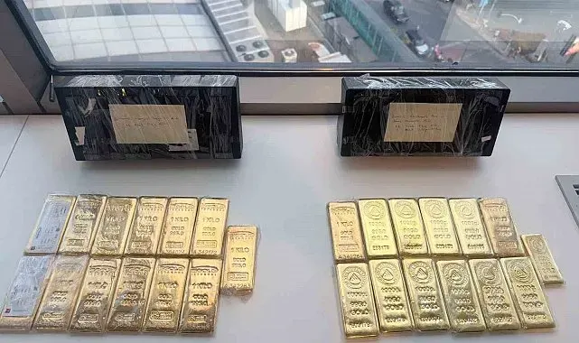 Dinamikpay operasyonunda 25,5 kilo altın ele geçirildi