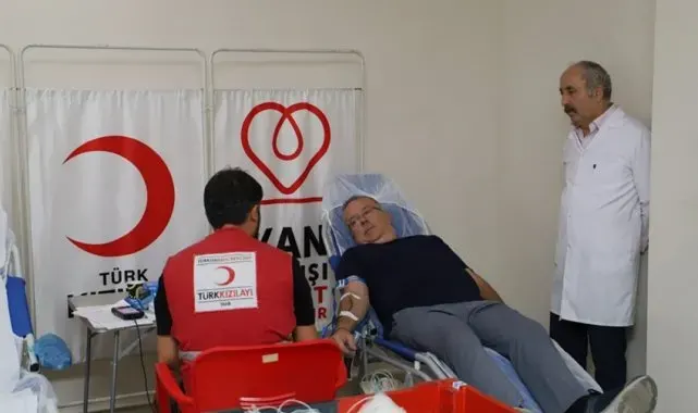 Amasya Üniversitesi'nin kan bağışı hedefi altın madalya