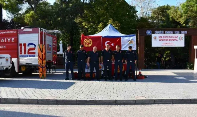 Vezirköprü'de İtfaiye Haftası kutlandı