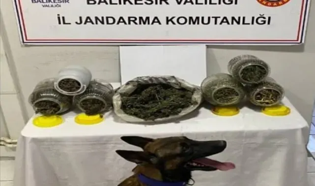 Balıkesir'de uyuşturucu operasyonu: 6 kişi yakalandı