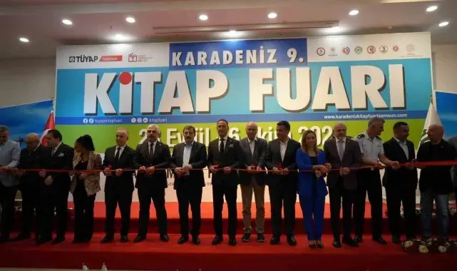9. Karadeniz Kitap Fuarı açıldı