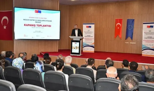 'Mesleki eğitimle gençlerin istihdamı' projesinin kapanış toplantısı yapıldı