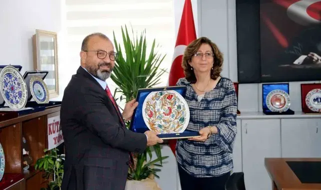 Kütahya OSB yönetiminden Ercoşman'a ziyaret