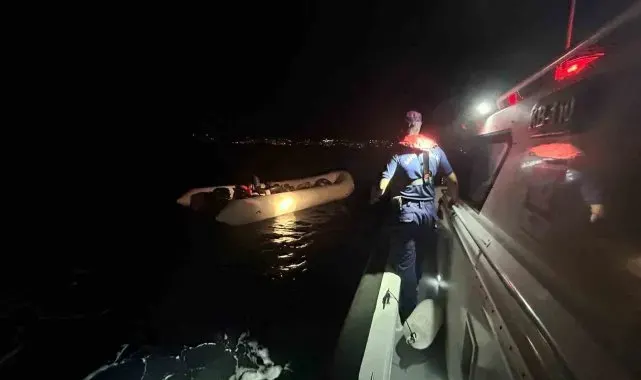 Bodrum'da 30'u çocuk 65 düzensiz göçmen yakalandı
