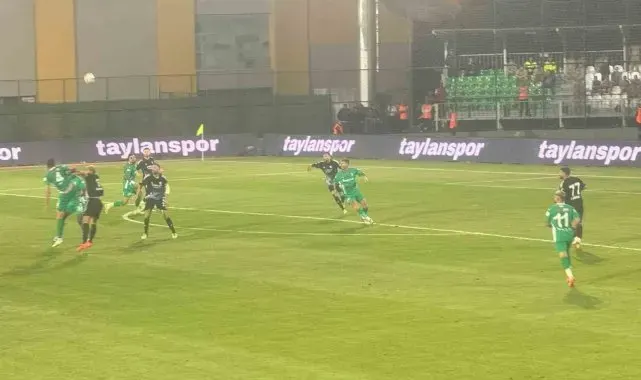 Trendyol 1. Lig: Iğdır FK: 1 - Erzurumspor FK: 2