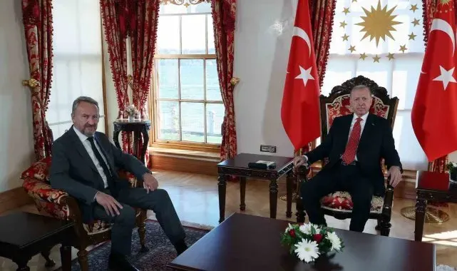 Cumhurbaşkanı Erdoğan, SDA Genel Başkanı İzetbegoviç'i kabul etti