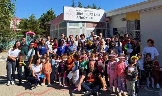 ERÜ'den "Sporla tanışan minik kalpler" Etkinliği