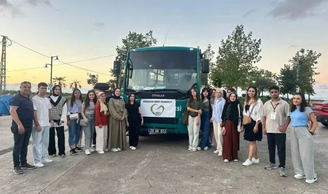 Giresun Kent Konseyi üniversite öğrencilerine şehri tanıtıyor