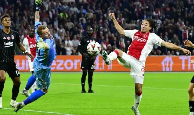 UEFA Avrupa Ligi: Ajax: 1 - Beşiktaş: 0