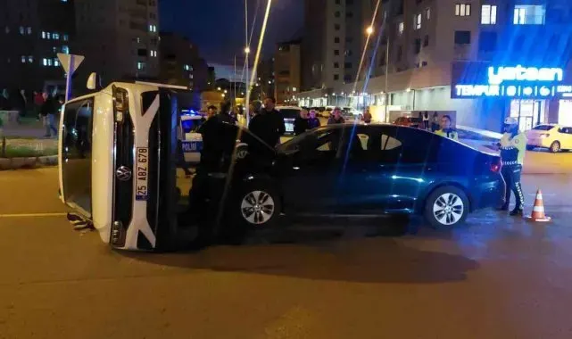 Erzurum'da trafik kazası: 6 yaralı