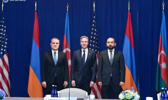 Ermenistan ve Azerbaycan dışişleri bakanları ABD'de bir araya geldi