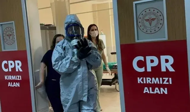 Kırklareli'nde KBRNT tatbikatı