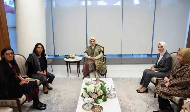 Emine Erdoğan, BM Genel Sekreteri Çocuklara Yönelik Şiddet Özel Temsilcisi M'jid ile görüştü
