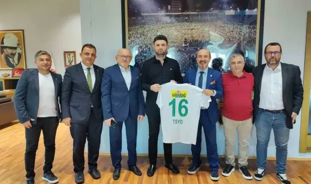 TSYD Bursa Şubesi'nden Bursaspor'a ziyaret