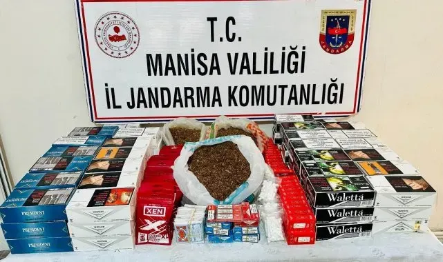 Manisa'da 42 bin makaron ele geçirildi