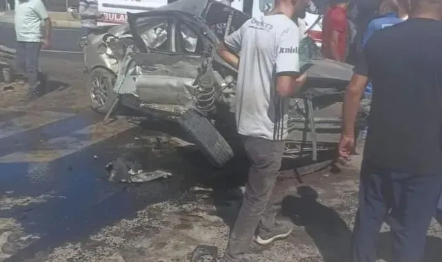 Diyarbakır'da 2 ayrı trafik kazası: 2 yaralı