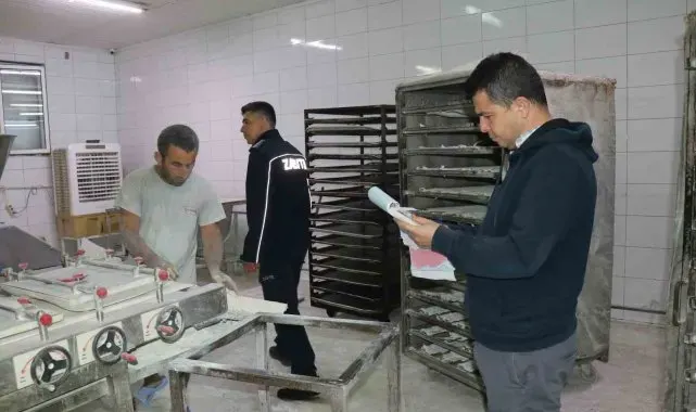 Bozdoğan'da fırınlar denetlendi