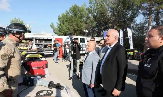 Acil durumlarda kullanılacak teçhizat kapasitesi genişletildi