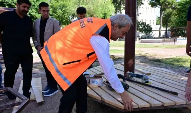Mahalle sakinleri istedi, Şehit Ahmet Belen Parkı yenilendi