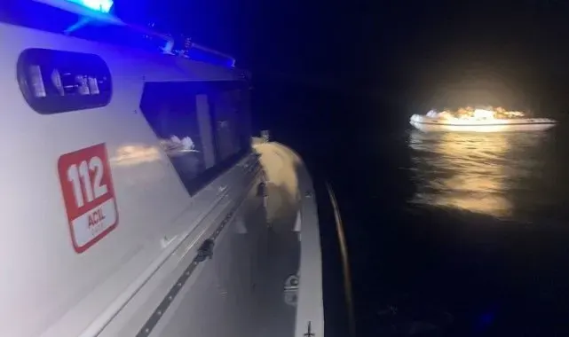 Bodrum'da 49 düzensiz göçmen kurtarıldı