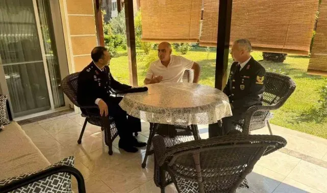 Aydın Jandarma Komutanlığı gazileri unutmadı
