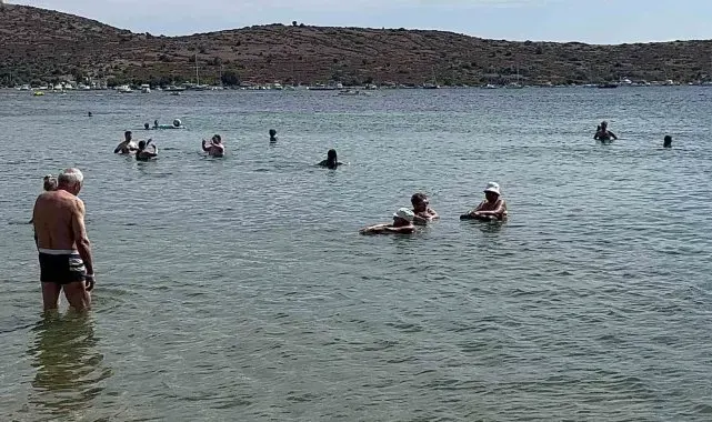 Yerli turistlerin tatil keyfi bitti, yabancıların Bodrum'daki eğlencesi devam ediyor