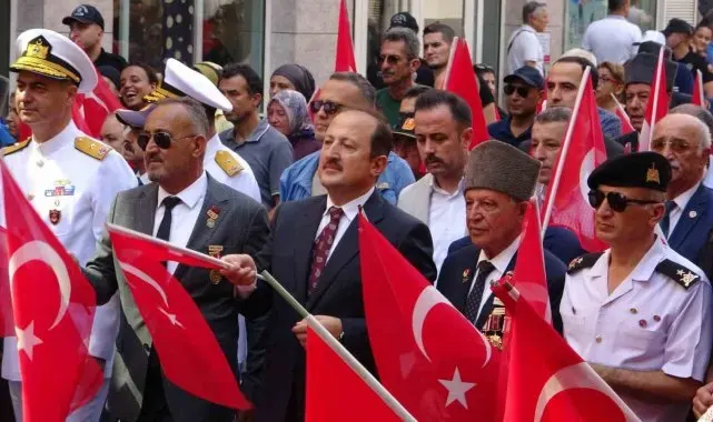 Gaziler Günü Mersin'de törenle kutlandı